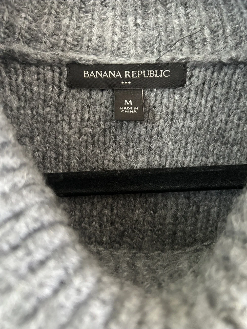 Banana Republic Gray women’s size M Cozy Cowl-Neck Sweater